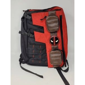 Deadpool backpack Marvel Comics bookbag Ryan Reynolds Wade Wilson X-MEN X-FORCE